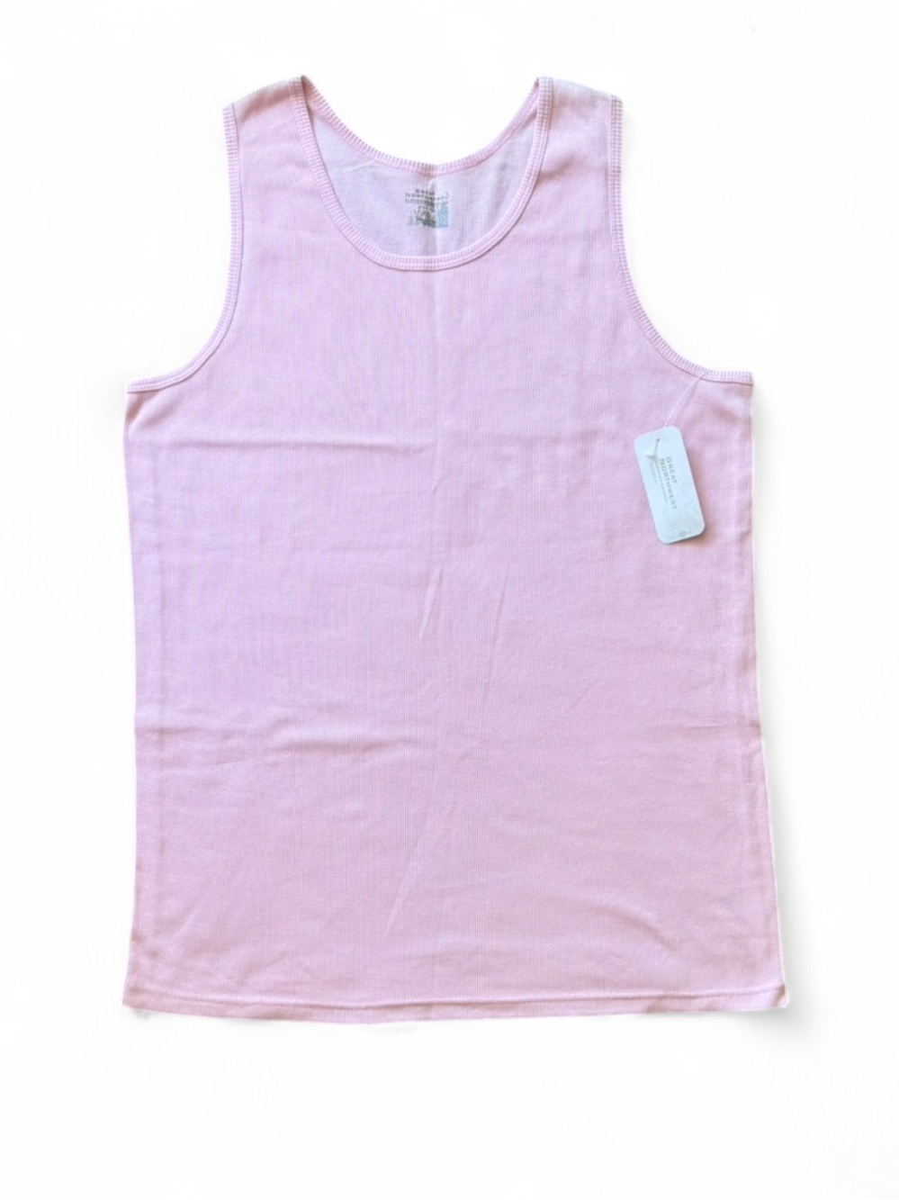 Great Northwest Clothing Co. Pink Ribbed Tank Top Size 1X